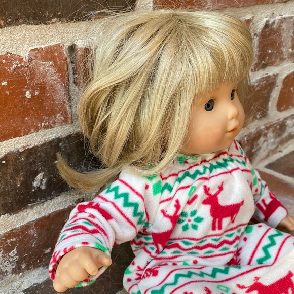Vintage American Girl Bitty Baby Doll with Blond & Blue Eyes - Picture 3 of 16